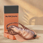 100% Pure Mulberry Silk Mask - Champagne