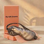 100% Pure Mulberry Silk Mask - Light Coffee