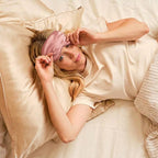 100% Pure Mulberry Silk Mask - Light Pink