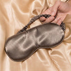 100% Pure Mulberry Silk Mask - Iron Grey