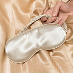 100% Pure Mulberry Silk Mask - Ivory