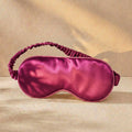 100% Pure Mulberry Silk Mask - Rose Red