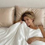 100% Pure Mulberry Silk Pillowcase - Golden Champagne