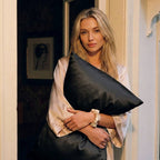 100% Pure Mulberry Silk Pillowcase - Black