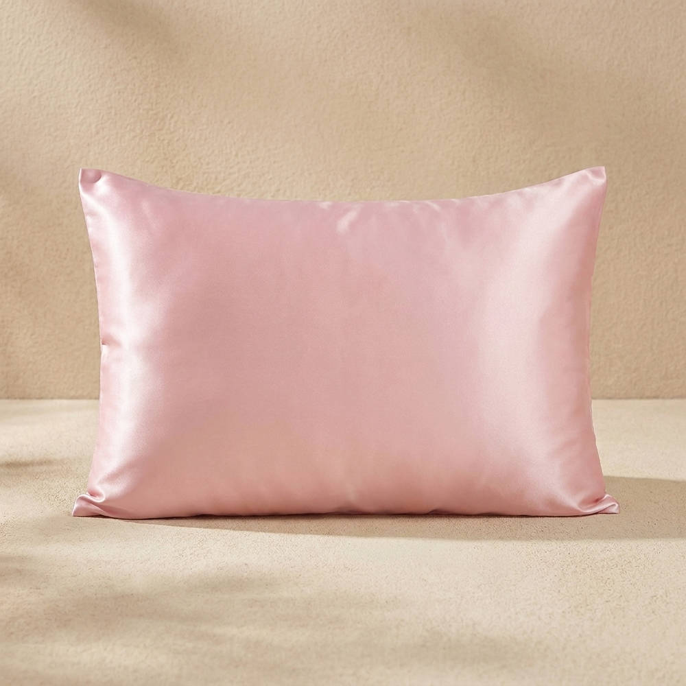 100% Pure Mulberry Silk Pillowcase - Light Pink