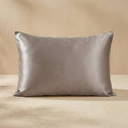 100% Pure Mulberry Silk Pillowcase - Rice Grey