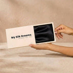 100% Pure Mulberry Silk Pillowcase - Black