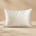 100% Pure Mulberry Silk Pillowcase - White