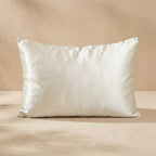 100% Pure Mulberry Silk Pillowcase - White